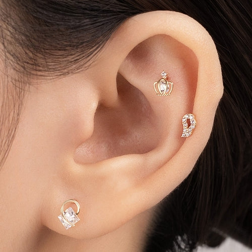 14K (58.5%) SOLID GOLD SIMM PIERCING