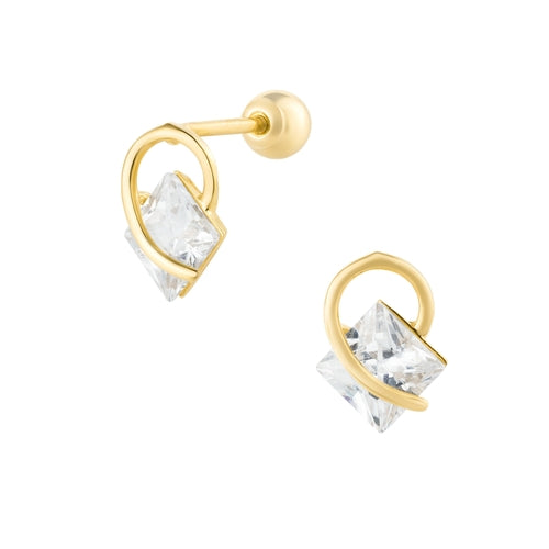 14K (58.5%) SOLID GOLD SIMM PIERCING